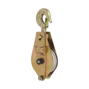 3 tấn mạ kẽm ròng rọc <span class=keywords><strong>snatch</strong></span> khối dây ròng rọc để nâng - Product Image 4