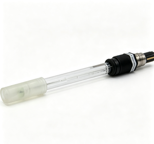 Electrodo Combinado de pH JUMO 201020/75-12-07-22-120/000 TecLine 0-12pH, Conector Variopin VP-Pg13.5, Eje de Vidrio de 12 mm, 120 mm - Product Image 1