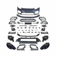 Kit de Carrocería Estilo Turbo S para Porsche Panamera 2009-2016, Actualización de 970 a 971 con Parachoques Delantero y Faros Nuevos