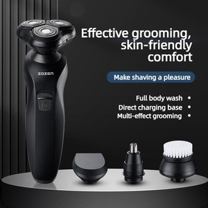 Afeitadora Rotativa MENGLIR 3013 IPX6 Resistente al Agua, 3 Cuchillas, Recargable por USB, Tamaño <span class=keywords><strong>de</strong></span> Bolsillo, Portátil, para Cara, Bikini y Uso Doméstico - Product Image 3