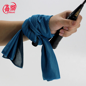 ผ้าเช็ดตัวเย็นซินซาง โพลีเอสเตอร์สองชั้น สำหรับกีฬากลางแจ้ง พร้อมพิมพ์โลโก้ตามสั่ง - Product Image 4