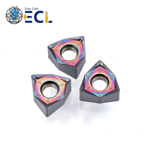 Insertos de Carburo Triangulares Recubiertos de TiAlN ECL WNMU080608EN-GM para Mecanizado CNC de Materiales Duros - Product Image 3