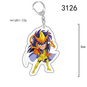 Llavero de Saint Seiya, Shion, Aldebaran, Saga, Aiolia, Dohko, Milo, Aiolos, Shura, Afrodita, Anime, Dibujos Animados, Acrílico - Product Image 5