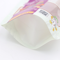 Sachet Doypack Souple en Plastique Brillant avec Fenêtre Transparente pour Aliments Bébé, Fermeture Éclair, Fourniture Directe Usine YSH