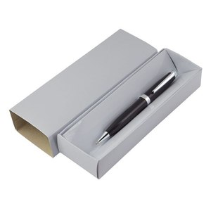 Scatola di cartone colore argento, penna non inclusa, contenitore per la conservazione di supporti in carta - Product Image 1
