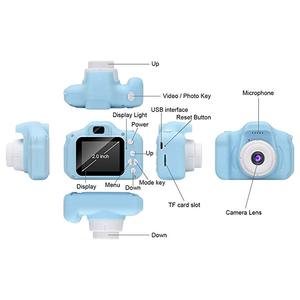 Fotocamera per Bambini, Giocattolo Video Cartoon, Piccola e Portatile, Regalo di Compleanno per Bambini, Video Digitale HD, Angolo Ampio 120°, per Ragazzi - Product Image 5