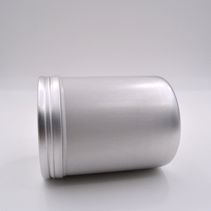 Contenitore per caffè ermetico personalizzato da <span class=keywords><strong>180g</strong></span>/6 once barattolo di latta di metallo nero argento barattolo di latta di tè di caramelle contenitore sigillato Matchas lattine di alluminio - Product Image 4