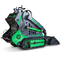 Ammut elettrico/batteria Skid Loader telecomando idraulico Mini-serrato slitta