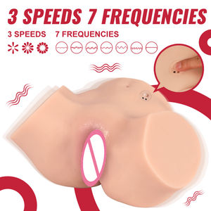 دمية استمناء للرجال مع مؤخرة هزازة مصنوعة من مادة TPR مقاومة للماء، مؤخرة ناعمة واقعية، منتجات للبالغين - Product Image 2