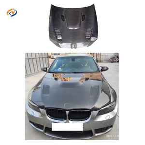 Pour BMW série 3 2005-2012 pièces extérieures de voiture couvercle de moteur E92 E93 mise à niveau couvercle avant en Fiber de carbone en forme de <span class=keywords><strong>V</strong></span> - Product Image 1