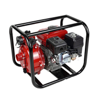 7hp Fire Fighting 1.5 inci 2 inci pendorong ganda pompa air bensin tekanan tinggi