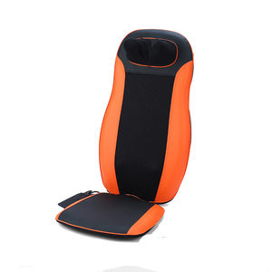 جهاز تدليك الظهر بالاهتزاز مع الحرارة ، مع 6 محركات اهتزازية وتدليك من أجل الاستخدام المنزلي والمكتب - Product Image 2