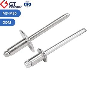 Rivets aveugles à tête bombée, à extrémité ouverte, à bride large/petite, en acier inoxydable 201, 304, 316, 316L, 3,2 mm, 4,8 mm, 5 mm, 1/8, 3/16, 5/16, 5/32 - Product Image 3