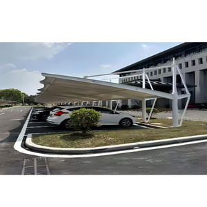 Prix usine Structure en acier à membrane tendue PVDF pour abri de voiture, auvent, abri de stationnement et carport - Product Image 5
