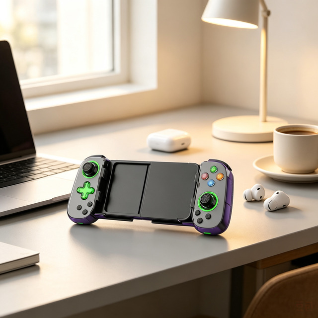 Phone Game Controller Gamepad D7 Wireless Stretching Gaming Gamepad Controller Mobile for Joystick Android IOS for Cloud Gaming