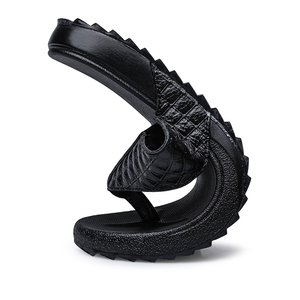 <span class=keywords><strong>Sandali</strong></span> <span class=keywords><strong>infradito</strong></span> da <span class=keywords><strong>uomo</strong></span> ciabatte Zoris scarpe da spiaggia da trekking sportive in rilievo in vera pelle di mucca in vera e propria mano a mano - Product Image 5