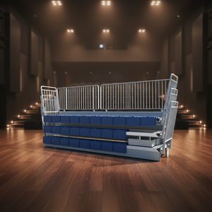 Système de sièges rétractables télescopiques pour théâtres, écoles, hôtels, utilisation multifonctionnelle en arène, électrique/manuel - Product Image 4