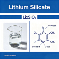 Durcisseur de béton au silicate de lithium, densifiant de béton, liquide transparent, CAS 10102-24-6