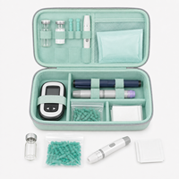 Estuche Organizador de Péptidos y Medicamentos de EVA Personalizado, Resistente al Agua y Seguro para Congelador, con Ranuras de Espuma Personalizadas para Empaque al por Mayor con Logotipo