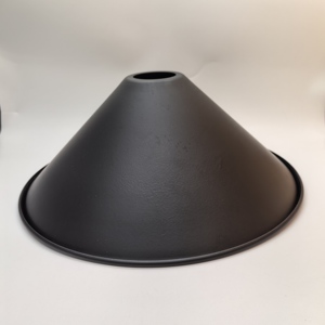 Luz colgante decorativa de Metal de hierro negro DIY de alta calidad, <span class=keywords><strong>cubierta</strong></span> de lámpara de pantalla redonda para uso en interiores, diseño minimalista - Product Image 1