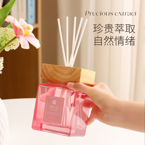 Aromatherapy <b>Diffuser</b> 500ml Glass <b>Bottle</b> With Wooden Lid For Home Fragrance And Indoor Aromatherapy - Product Image 5
