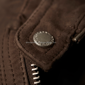 แจ็คเก็ตมอเตอร์ไซค์หนังแกะแท้แฟชั่นฤดูหนาวปี 2026 สไตล์ลำลอง ไซส์ใหญ่สำหรับผู้ชาย กันลม เป็นมิตรกับสิ่งแวดล้อม - Product Image 1