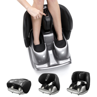 Masseur de pieds électrique Shiatsu Marutaka Darius DRS-7000A avec pression des airbags, fonctions musicales et vibrations