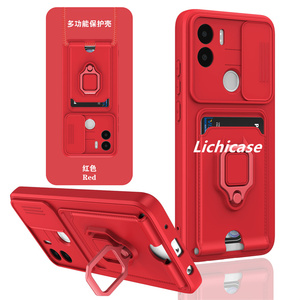 Lichicase TPU Hybride PC Antidérapant Caméra Protection Couverture Arrière <span class=keywords><strong>pour</strong></span> <span class=keywords><strong>Redmi</strong></span> <span class=keywords><strong>10C</strong></span> A1 A1 Plus Smartphone Shell - Product Image 6