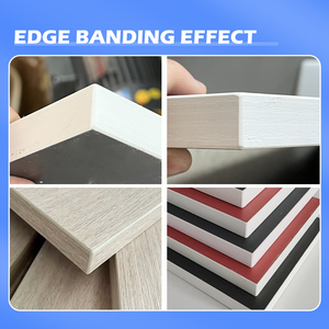 آلة لصق الحواف الأوتوماتيكية الأكثر مبيعًا للخشب والـ PVC مع نظام تشذيب مزدوج - Product Image 2
