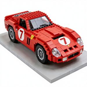 Creative DIY Customized <strong>Vintage</strong> Car MOC Car Building Blocks Set for Adult Holiday Gift Birthday Celebration - Product Image 1