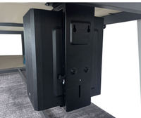 Support de fixation ergonomique électronique réglable en hauteur pour unité centrale (CPU) de bureau