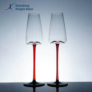Customizable 250ml Vintage <strong>Flute</strong> Crystal Wine Goblet Hand-Blown <strong>Luxury</strong> for <strong>Champagne</strong> Glasses for Weddings and Parties - Product Image 2