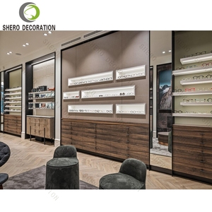 Muebles de exhibición de gafas totalmente personalizados para ópticas, diseño interior 3D integral, decoración de vitrinas de vidrio, decoración para tiendas minoristas. - Product Image 5