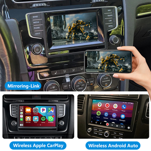 VW Touareg <span class=keywords><strong>Golf</strong></span> Tiguan Skoda teramont Phaeton โมดูลเล่นแอปเปิ้ลคาร์เพลย์แบบไร้สาย Android กล่องถอดรหัสรถยนต์สำหรับ Volkswagen - Product Image 4