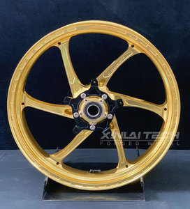 XLカスタム鍛造モーターサイクルホイール用ヤマハR1 R1M MT10 CNC鍛造ビレットアルミリム17 18インチ陽極仕上げ<span class=keywords><strong>OEM</strong></span> ODM - Product Image 6