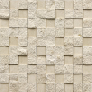 Mosaïque naturelle moderne de style 3D Tuiles de briques blanches jaune clair Comptoirs culturels en dalle de dolomite Marbre de carrare <span class=keywords><strong>calcaire</strong></span> - Product Image 4