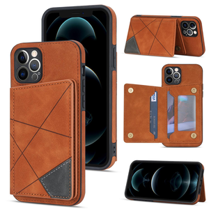 Funda de Cuero PU para iPhone 17 Pro Max, con Costuras Decorativas, Ranura para Tarjetas Lateral y Protección Antigolpes - Product Image 5
