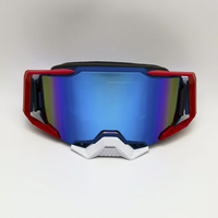 Lunettes de ski à la mode en plein air moto coupe-vent et anti-poussière lunettes de protection RD-1904