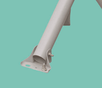 Antenne parabolique de 80 cm avec accessoires, antenne parabolique offset bande Ku de 75 cm avec base triangulaire