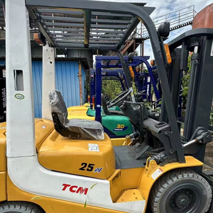 Hot Sale Vigoshop <b>Used</b> TCM Diesel 2.5 Ton FD25 Heavy Duty Forklift Truck Three Stage Mast 1000mm Load Centre Distance Shanghai - Product Image 1