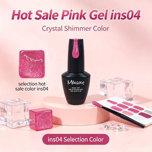 Gel Flash Mixcoco Soak Off UV LED, Paillettes Scintillantes pour Tatouages Temporaires, Gel à Paillettes pour Manucure en Salon et Décoration d'Ongles DIY - Product Image 2