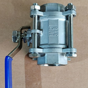 Prix usine 2025 – Vanne à boisseau sphérique manuelle 3 pièces en acier inoxydable 304 316 CF8M, 1/2 pouce DN15, avec poignée soudée – Excellent rapport qualité-prix - Product Image 1