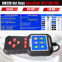 Outil de diagnostic automobile universel Konnwei KW320, analyseur de moteur avec écran couleur, directement de l'usine