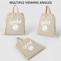 Sac à poussière en sergé de coton imprimé avec logo personnalisé, grand format, avec cordon de serrage, pour sac à main, chapeau, vente chaude, pochette cadeau en mousseline pour chaussures et cosmétiques