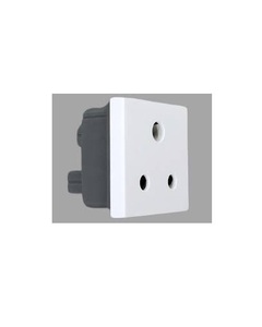 Prise électrique combinée 16A 3 broches avec obturateur, modèle MG 573667, usage intensif, pour résidentiel, commercial et bureaux - Product Image 1