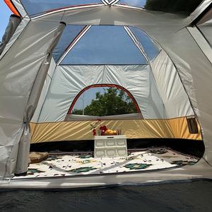 Arctic <span class=keywords><strong>Wolf</strong></span> Tienda de campaña portátil al aire libre Poste de fibra de vidrio-Tela Oxford Protección contra la lluvia solar - Product Image 5