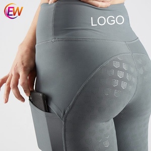 Commercio all'ingrosso Nero Su Ordinazione Delle Donne Del Silicone Grip Collant Equestre <span class=keywords><strong>Equitazione</strong></span> Jodhpur <span class=keywords><strong>Calzoni</strong></span> - Product Image 4