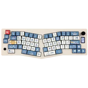 Vente en gros CIDOO ABM066 VIA-clavier mécanique remplaçable à chaud programmable lekker switch clavier rgb sans fil bluetooth