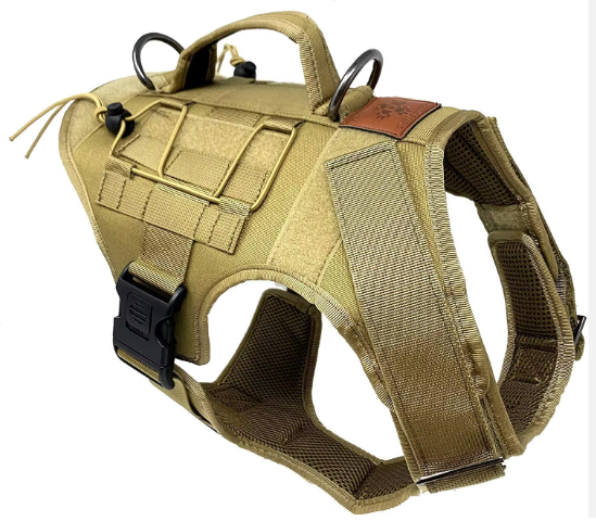 Hot Selling Adjustable Tactical Dog Vest Harness Working Dog Training Gear and Personal Defense Equipment for Pets' Travel