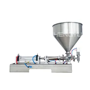 Semi Auto bottle fill machine mineral water liquid filler